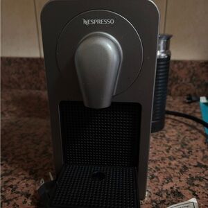 Nespresso Espresso Maker in Metallic Gray